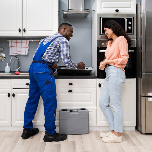 can you provide an estimate for cooktop repair before beginning any work in Kelseyville California